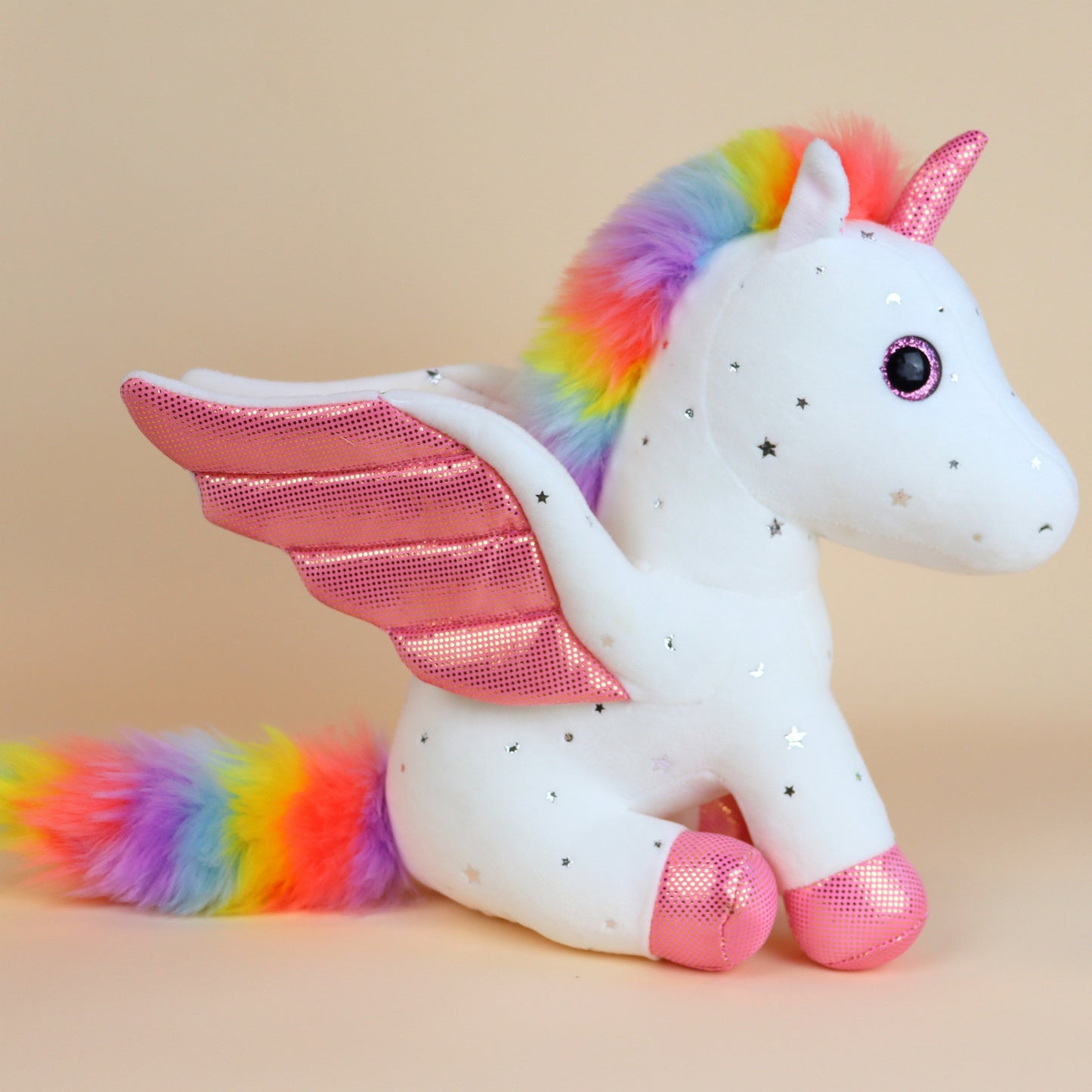 Personalized Rainbow Unicorn Plush