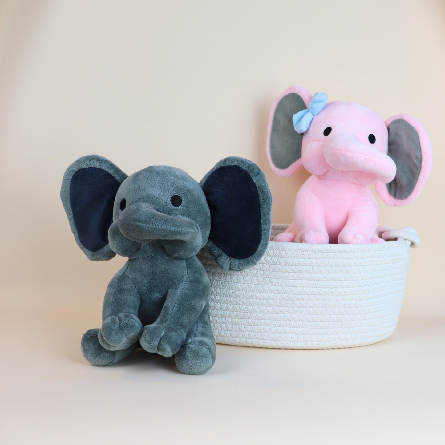 Personalized Birth Announcement Elephant