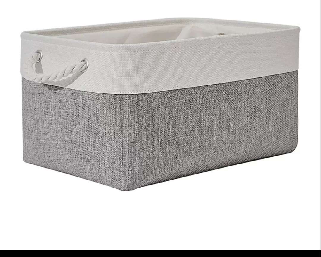 Personalized Fabric Storage Basket