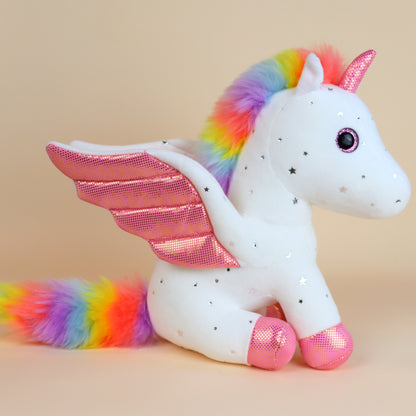 Personalized Rainbow Unicorn Plush