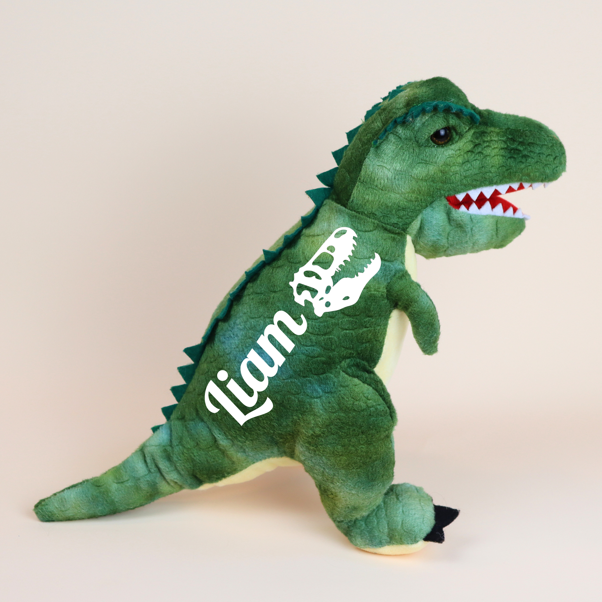 Personalized T-rex Dinosaur Plush