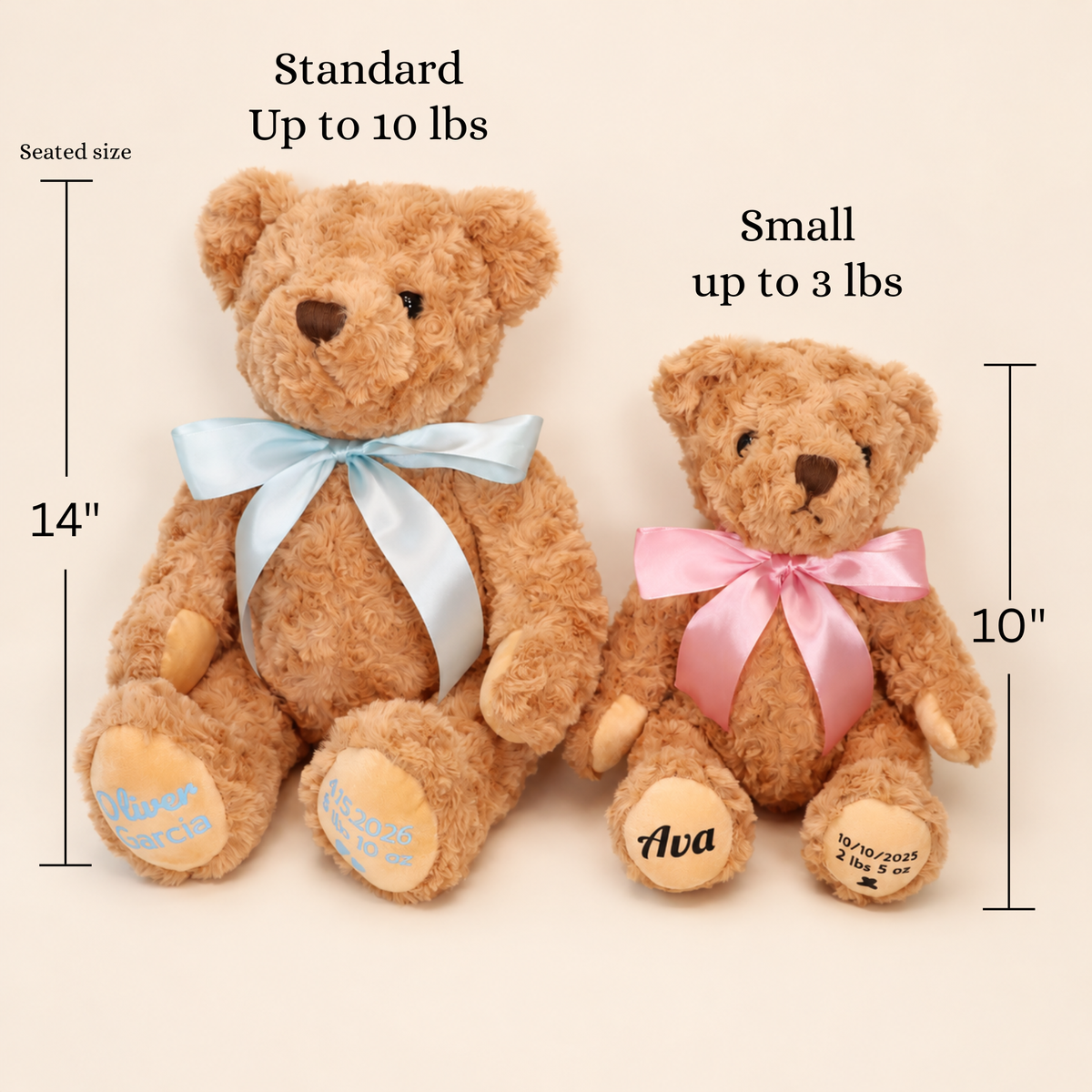 Birth Weight Memory Bear