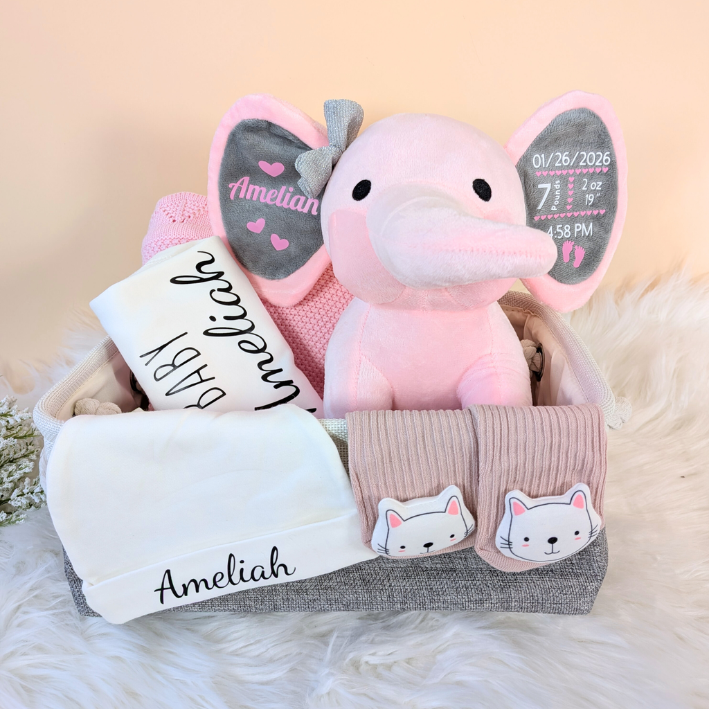 Welcome Home Personalized Gift Set for Baby