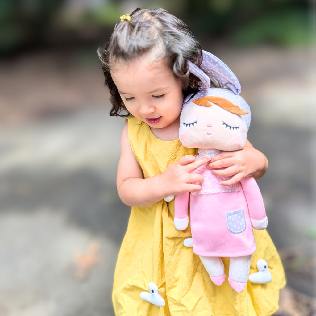 Personalized Sunflower & Rosebud Dolls