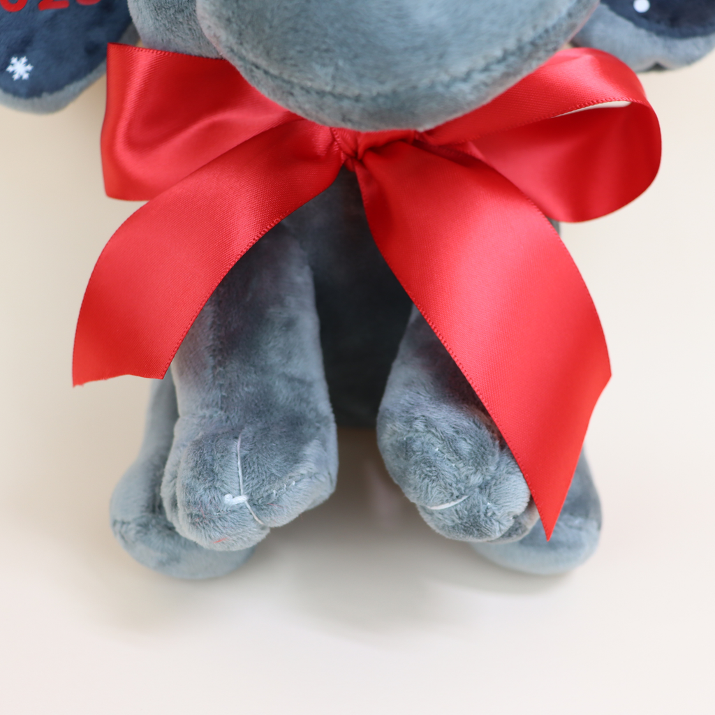 My First Christmas Baby Custom Elephant Toy Gift