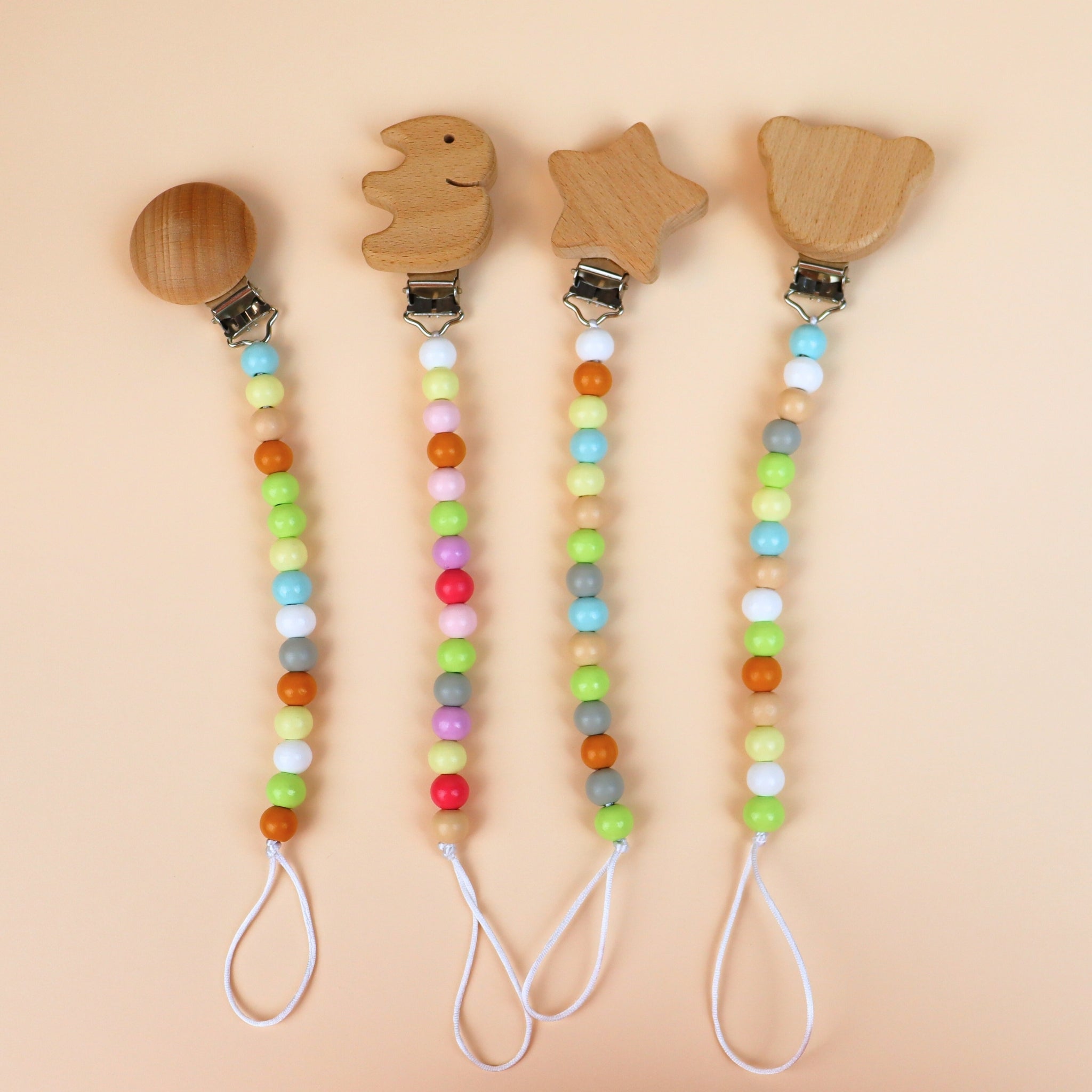 Personalized Baby Pacifier Clip