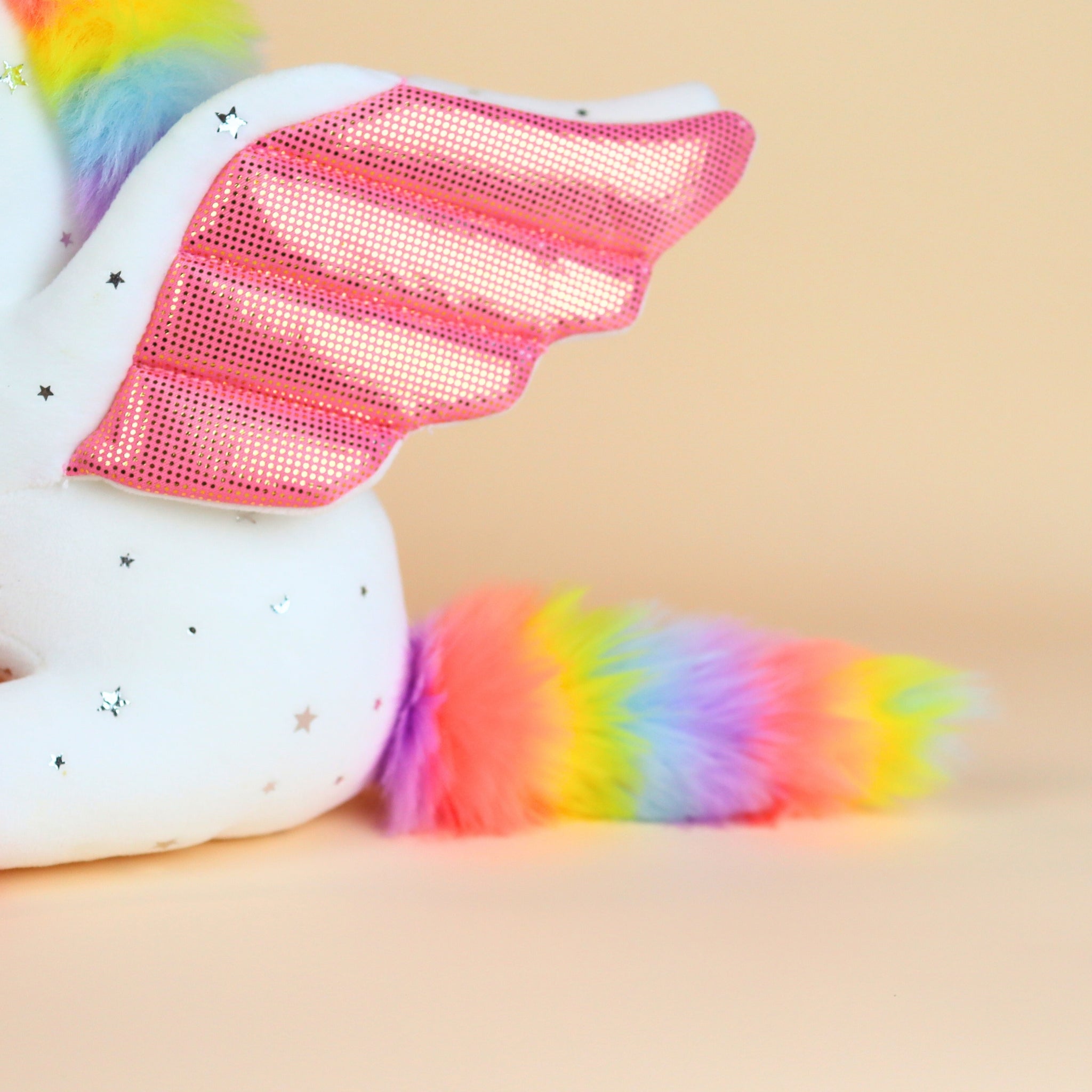 Personalized Rainbow Unicorn Plush