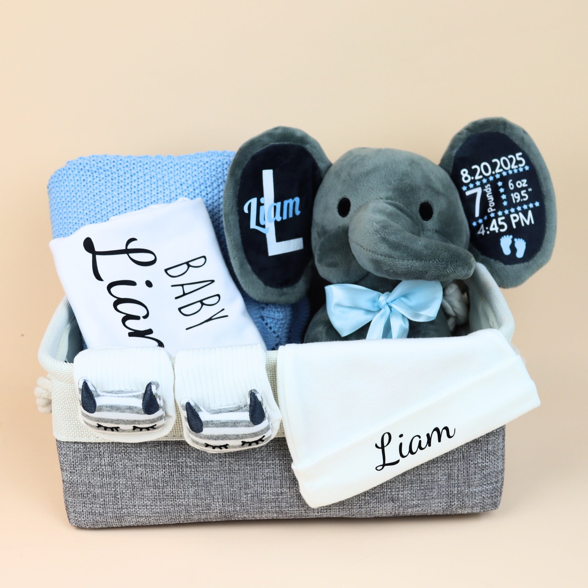 Welcome Home Personalized Gift Set for Baby