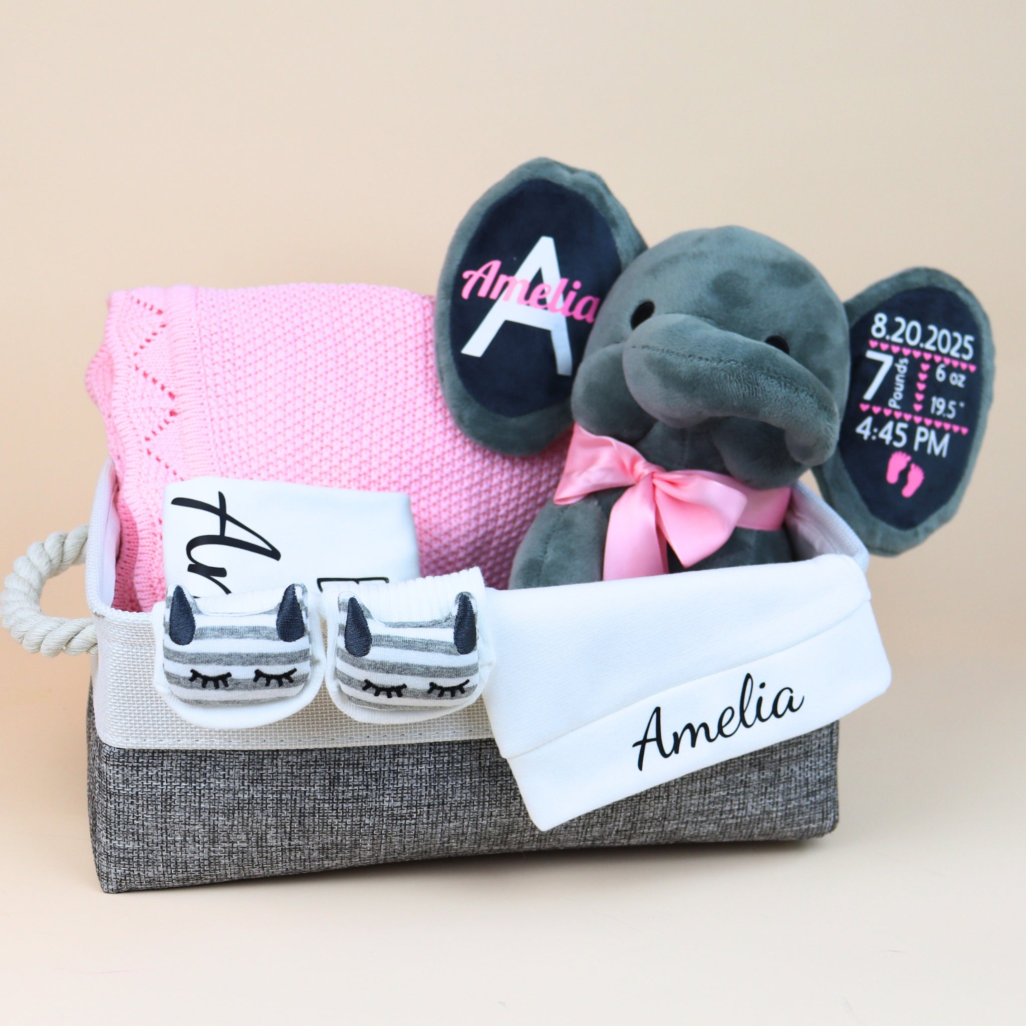 Welcome Home Personalized Gift Set for Baby