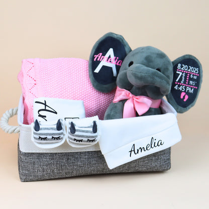 Welcome Home Personalized  Gift Set for Baby