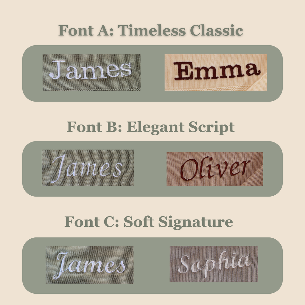 Knitted Personalised Baby Blanket