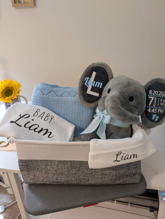 Welcome Home Personalized  Gift Set for Baby