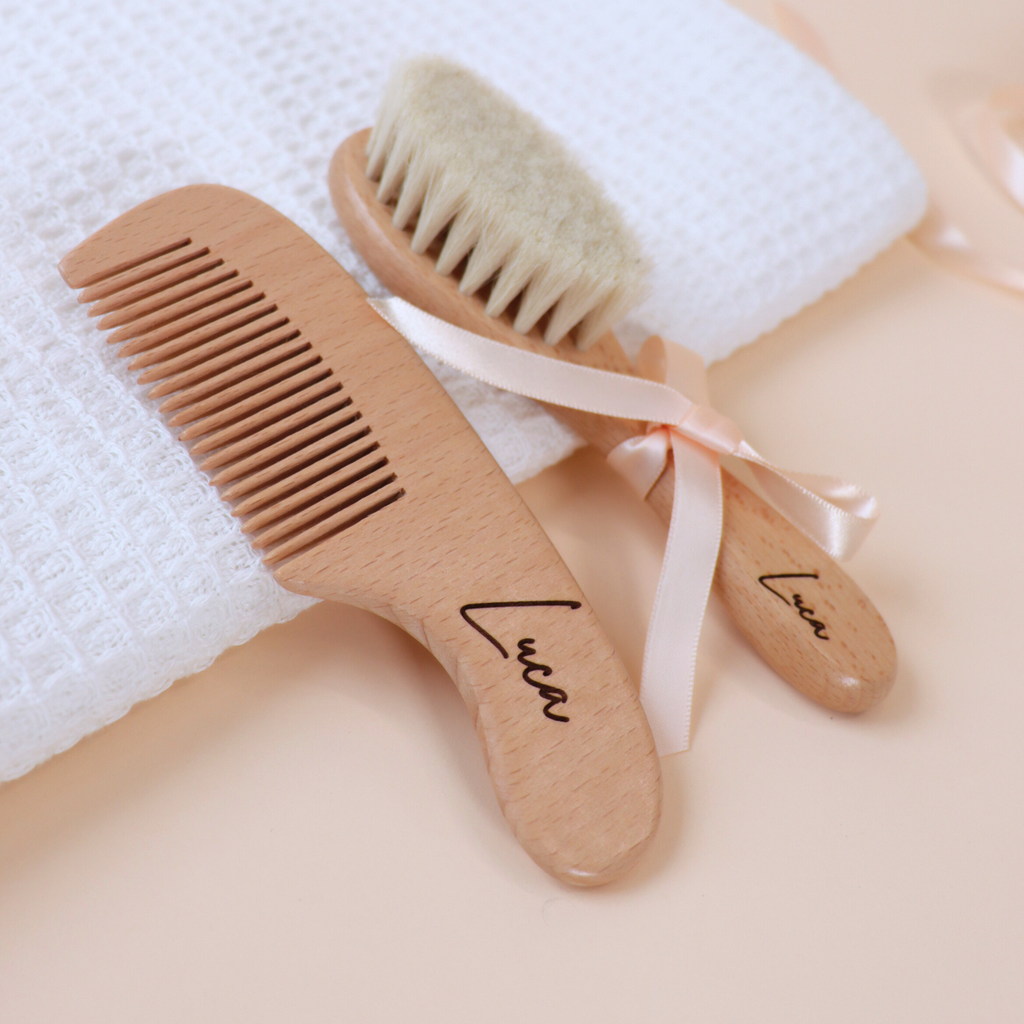 Personalized Baby Brush & Comb Set