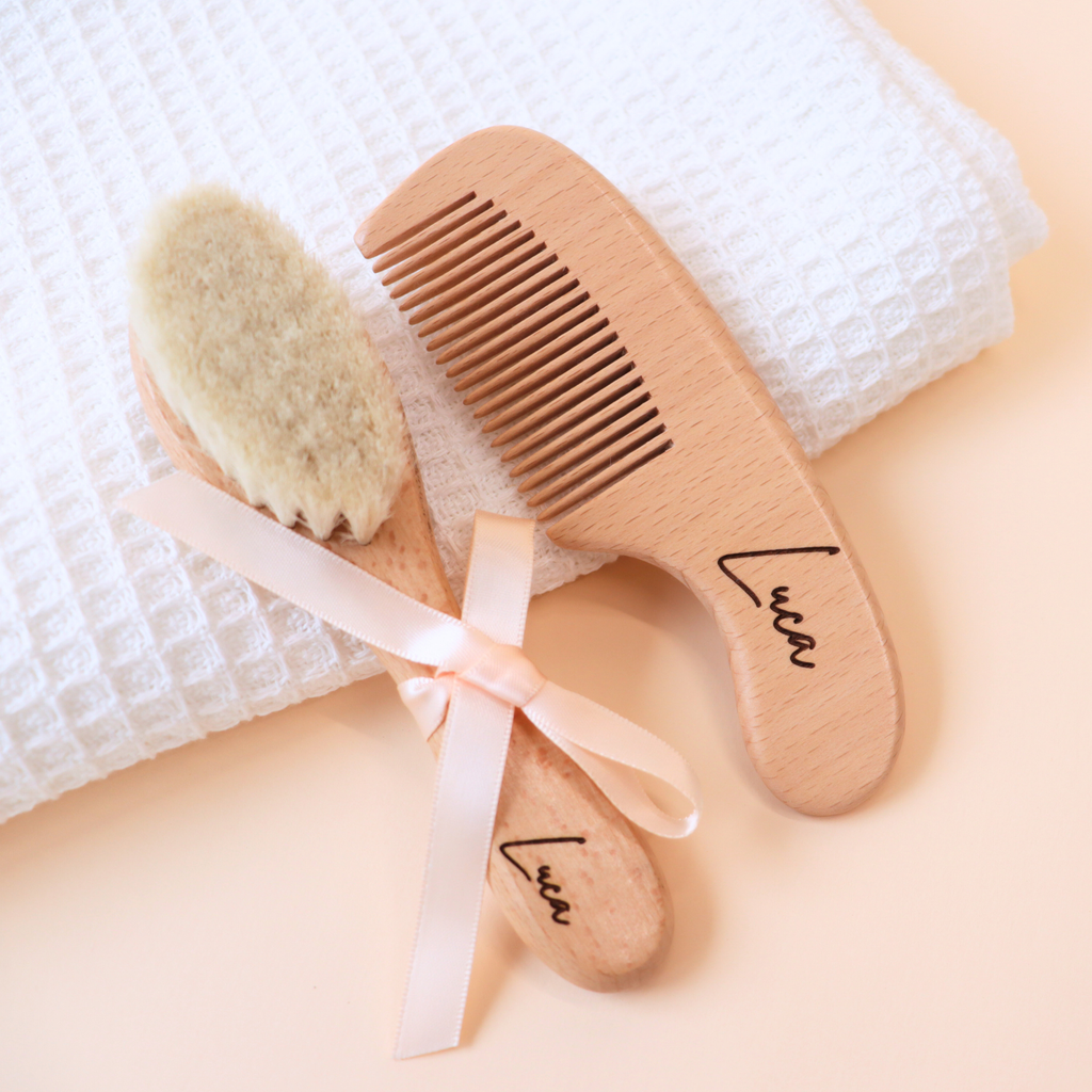 Personalized Baby Brush & Comb Set