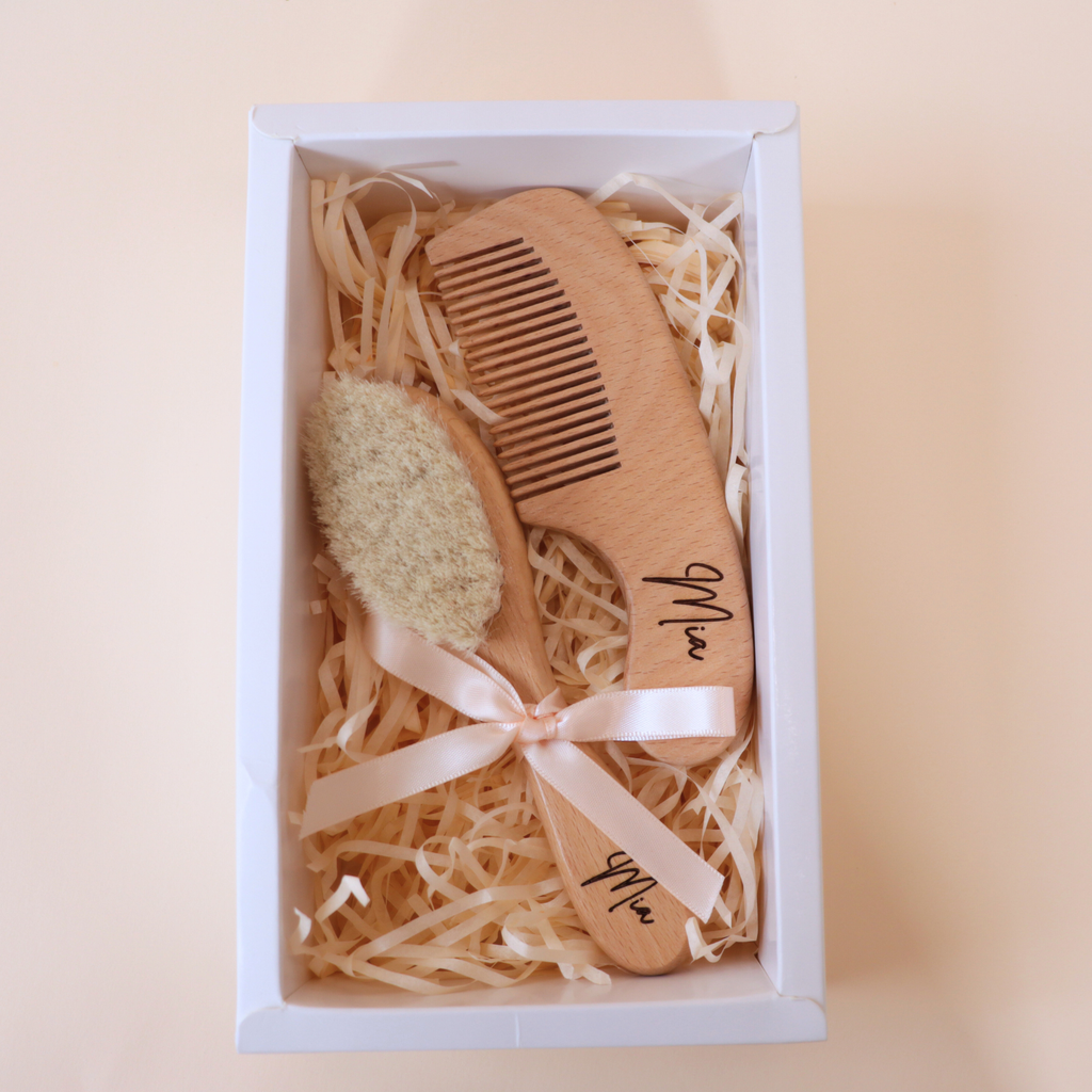 Personalized Baby Brush & Comb Set