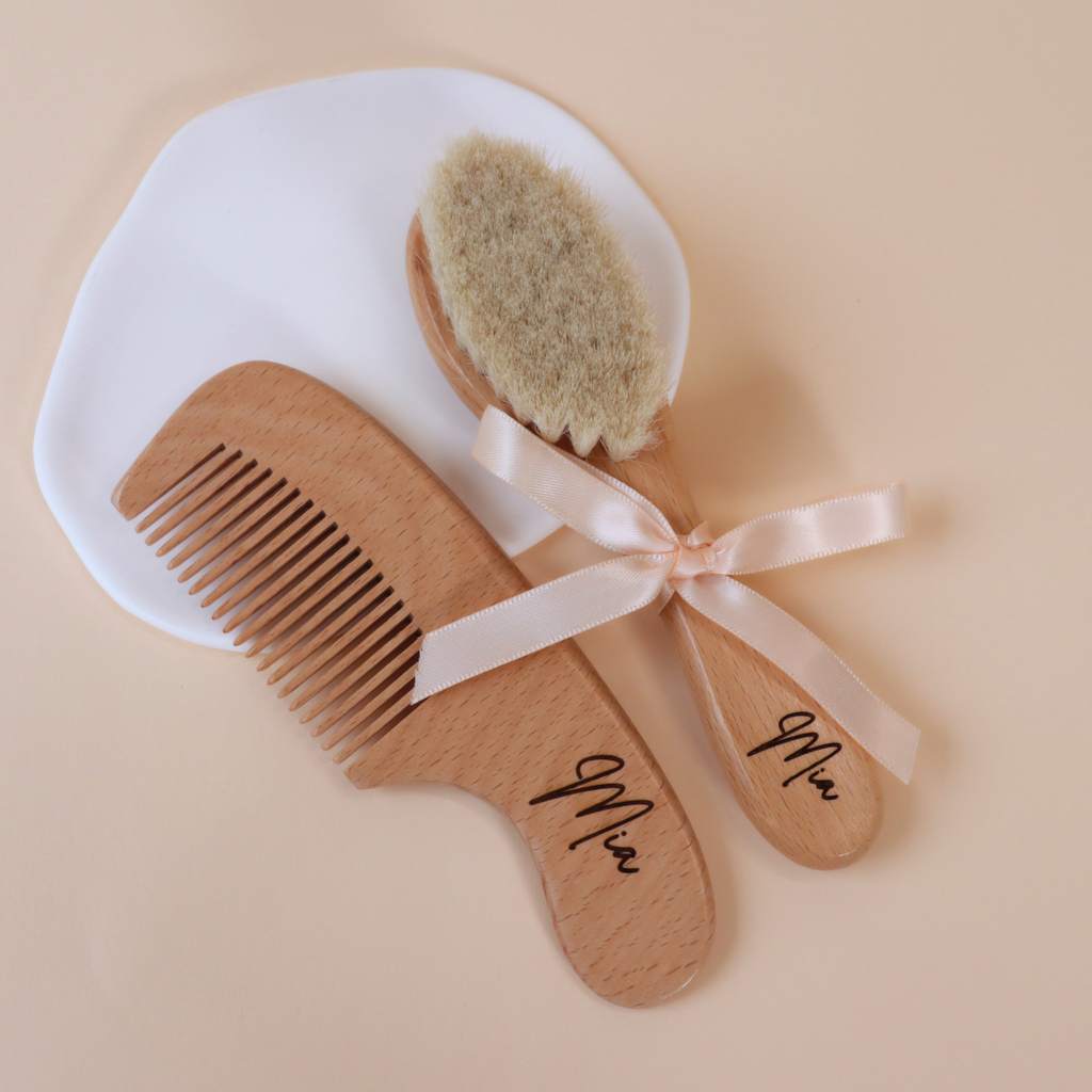 Personalized Baby Brush & Comb Set
