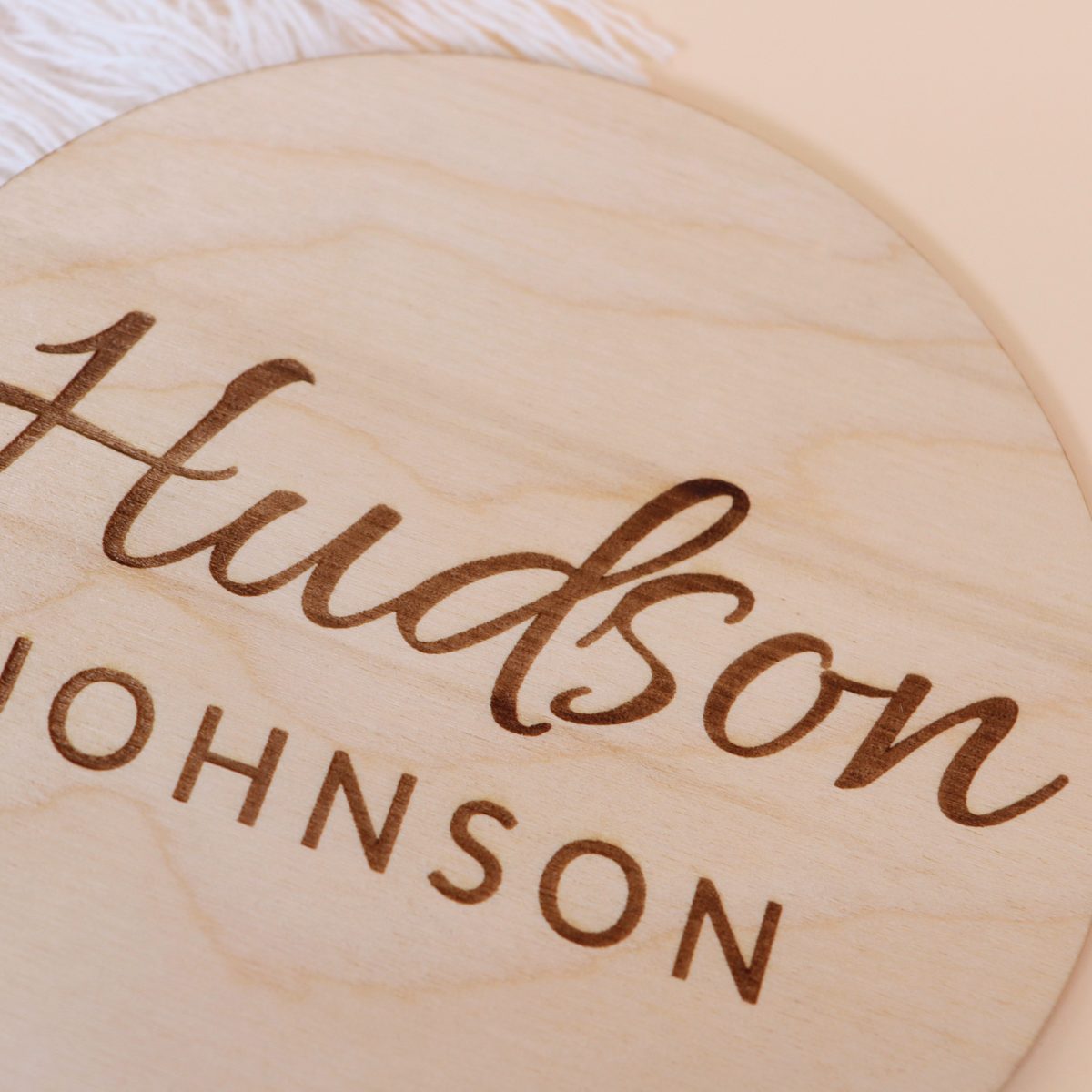 Personalized Baby Name Sign