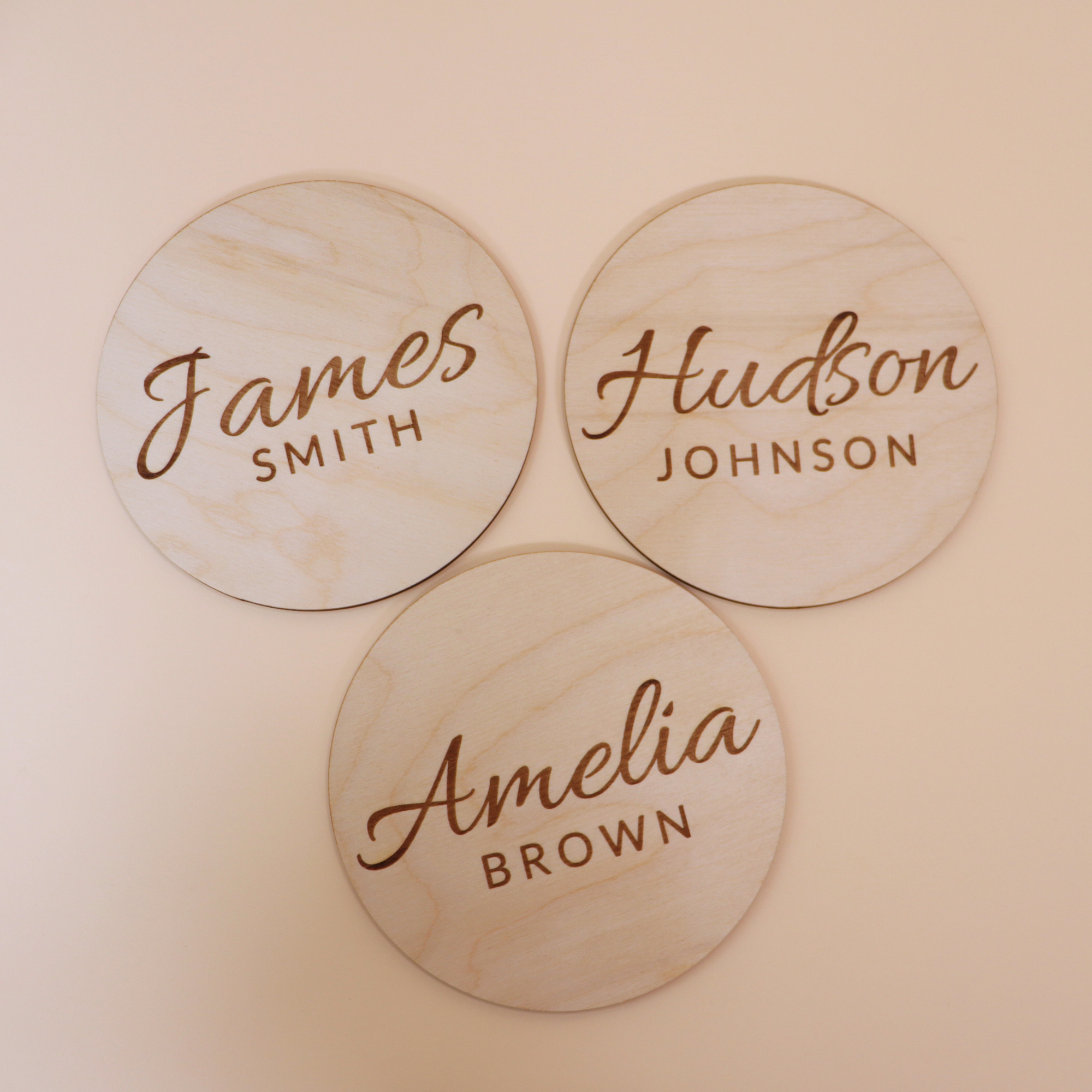 Personalized Baby Name Sign & Crochet Rattle