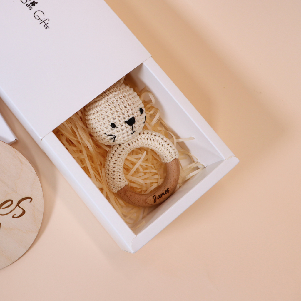 Personalized Baby Rattle