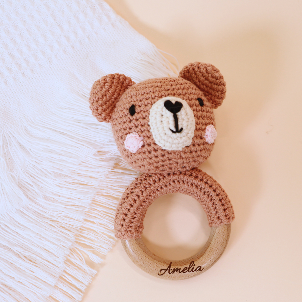 Personalized Baby Rattle