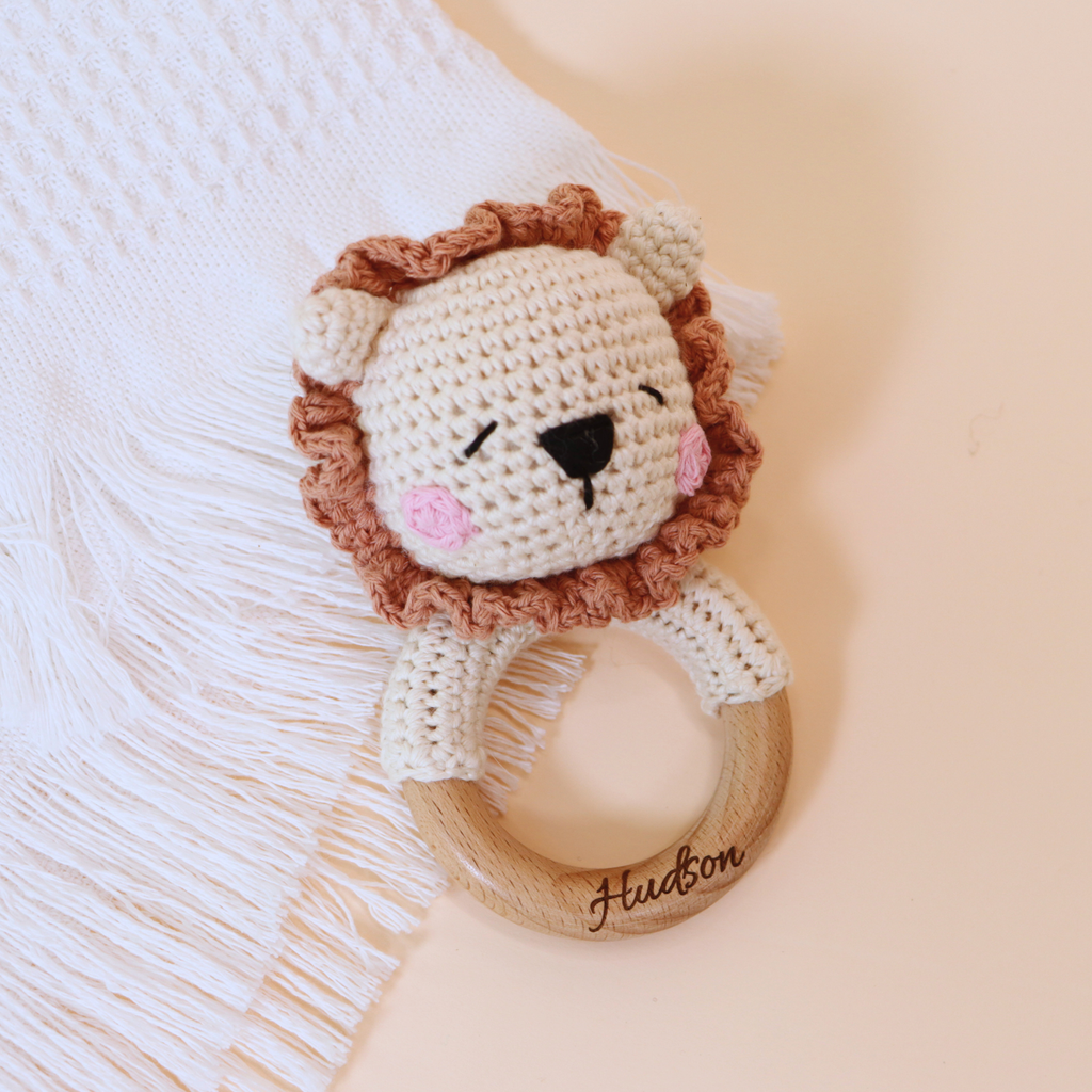 Personalized Baby Rattle
