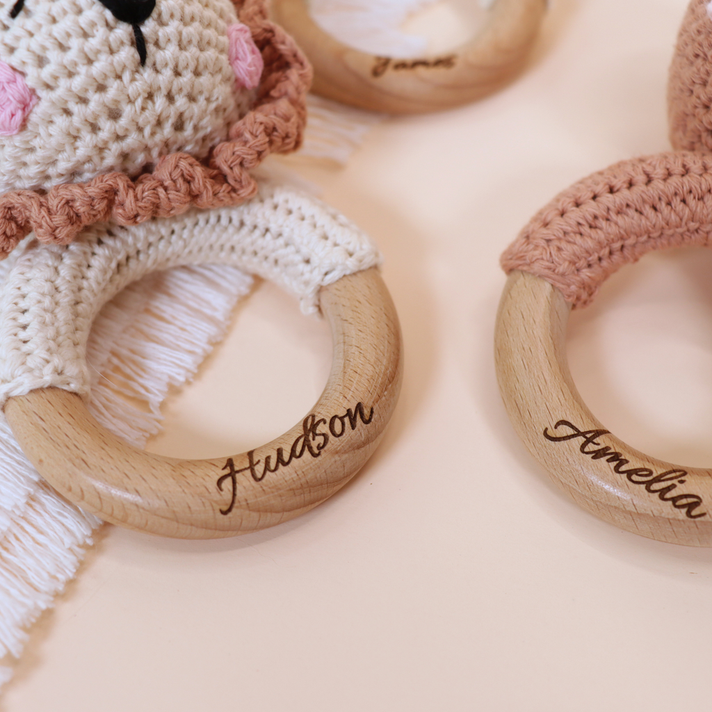 Personalized Baby Rattle