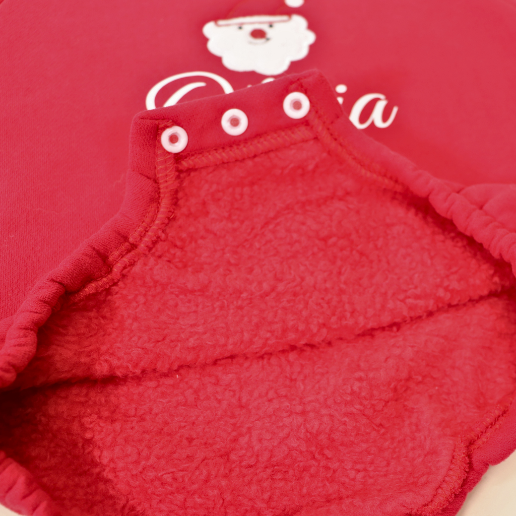 Personalized Baby Christmas Romper with Name 0-24M