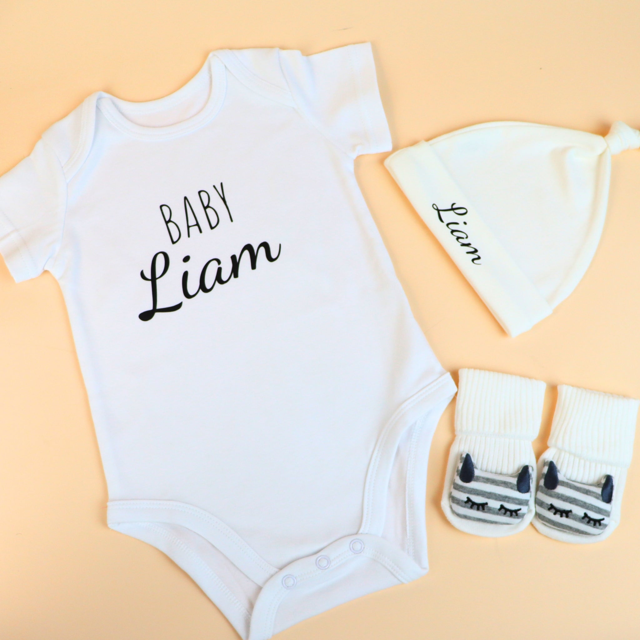 Welcome Home Personalized Gift Set for Baby