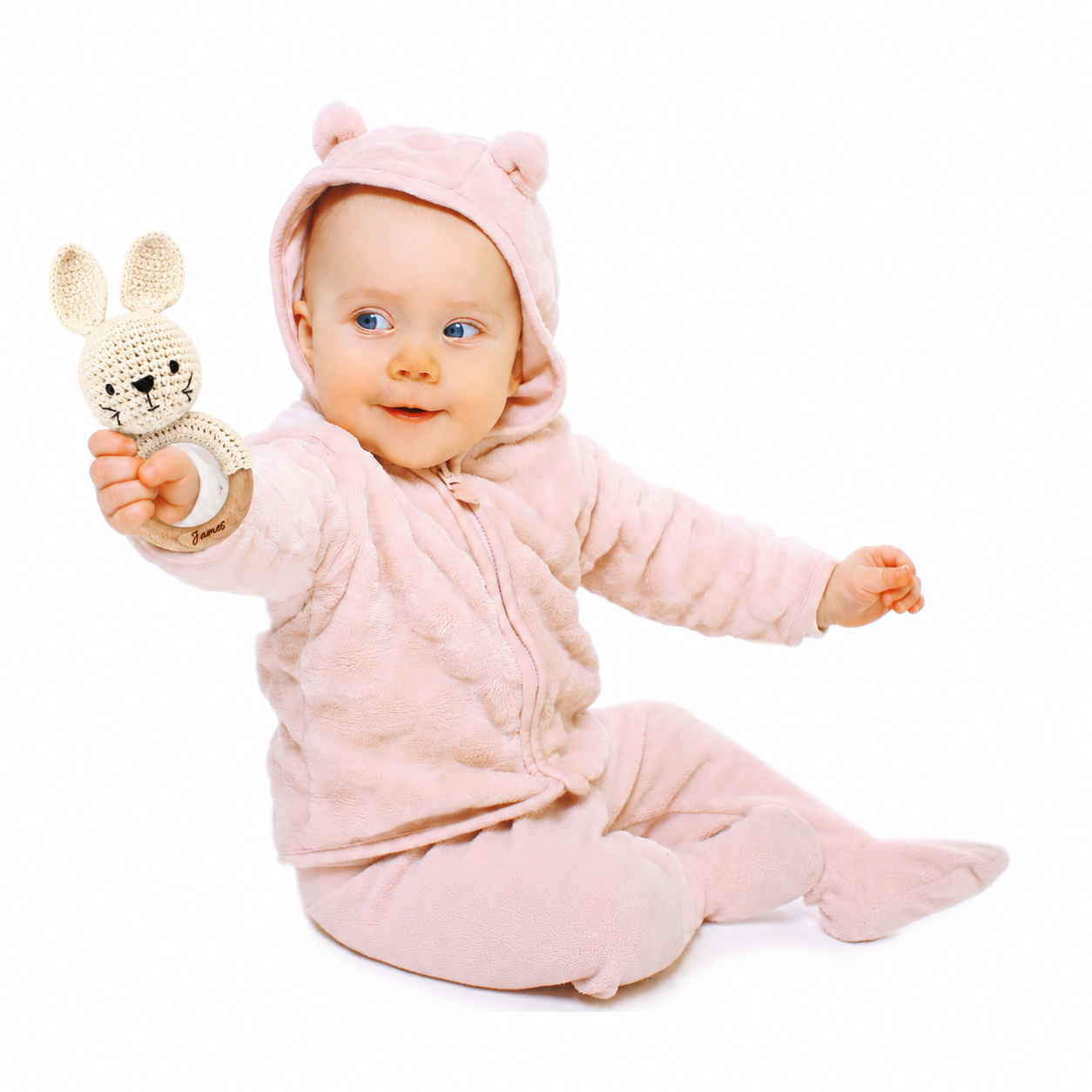 Personalized Baby Rattle