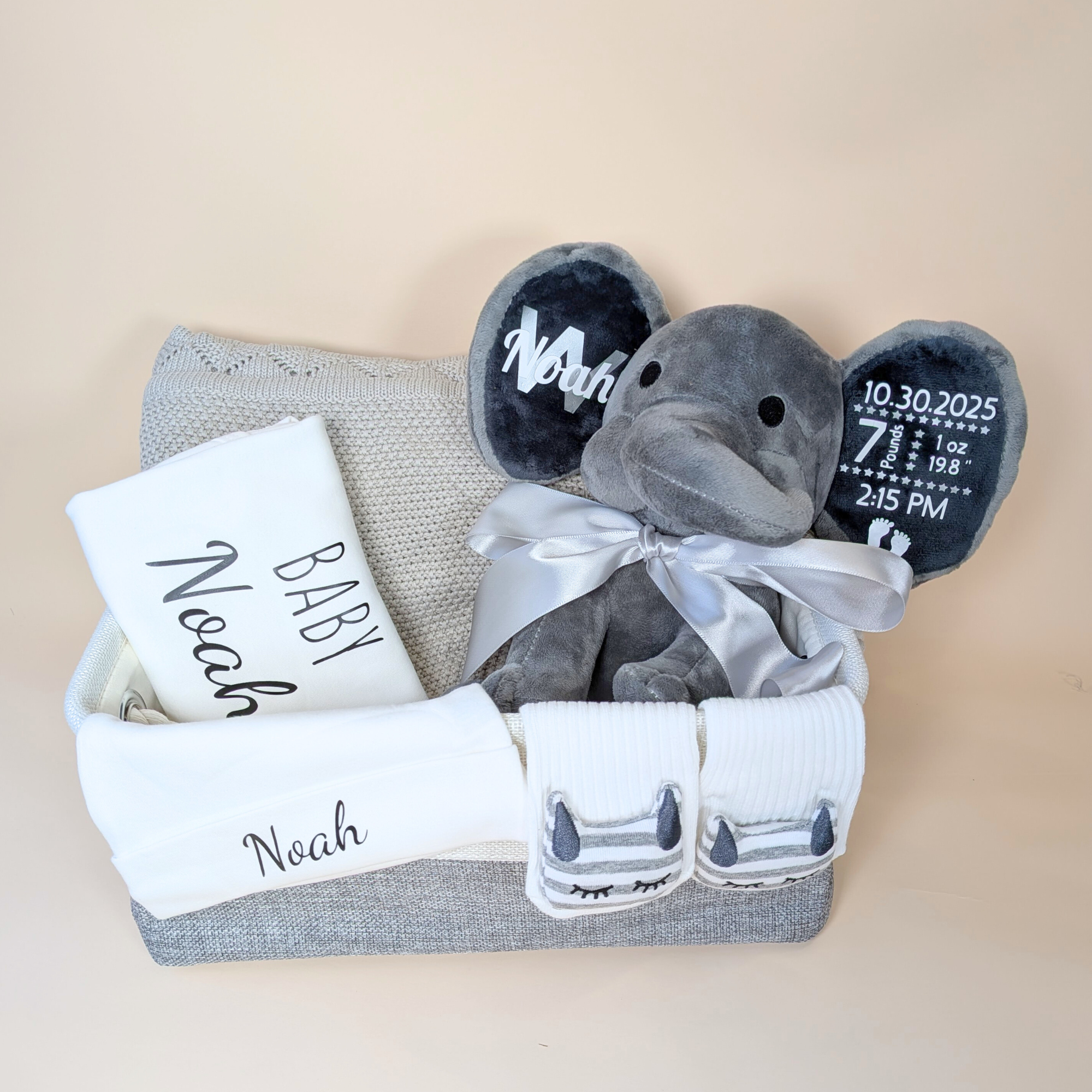 Welcome Home Personalized Gift Set for Baby