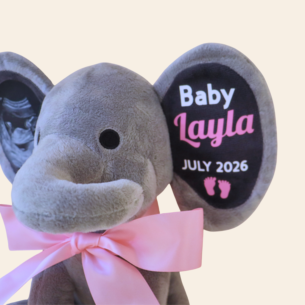 Custom Ultrasound Picture Pregnancy Announcement Gift