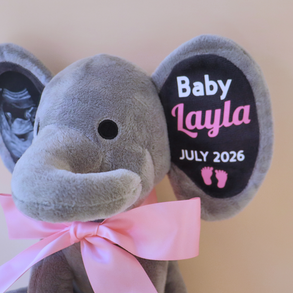 Custom Ultrasound Picture Pregnancy Announcement Gift